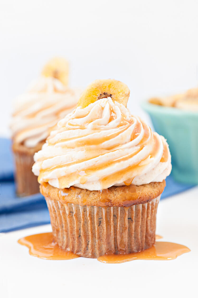 Full Recipe for Fun Banana Cupcakes