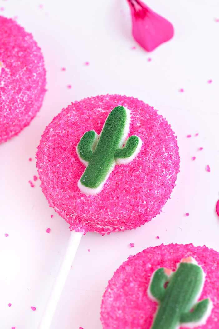 Cactus Oreo Pops | Sprinkles For Breakfast