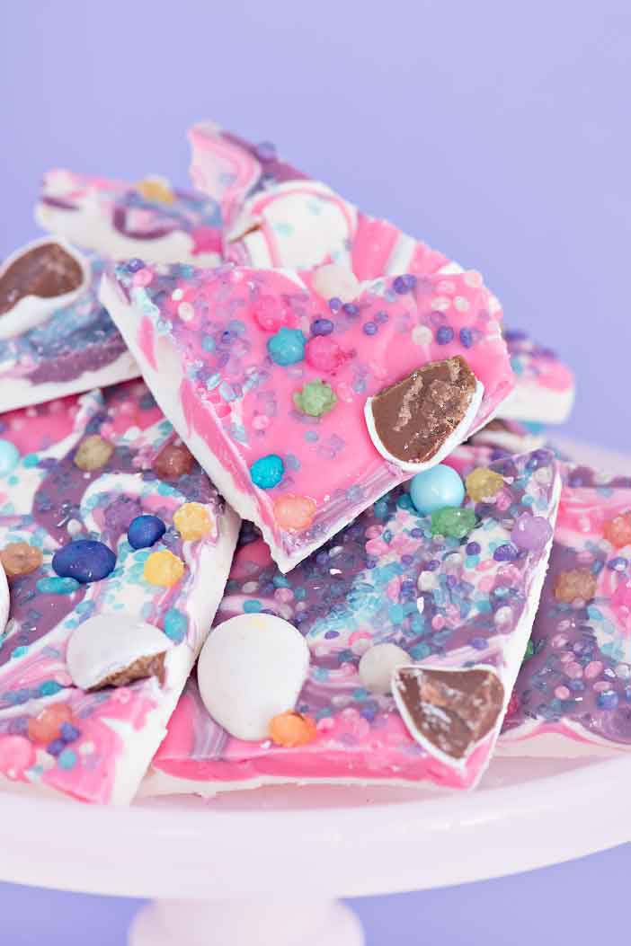 DIY Easter Bark with Cadbury Eggs