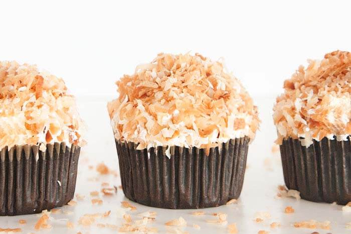 Best Quick and Easy Chocolate Cupcakes with Coconut
