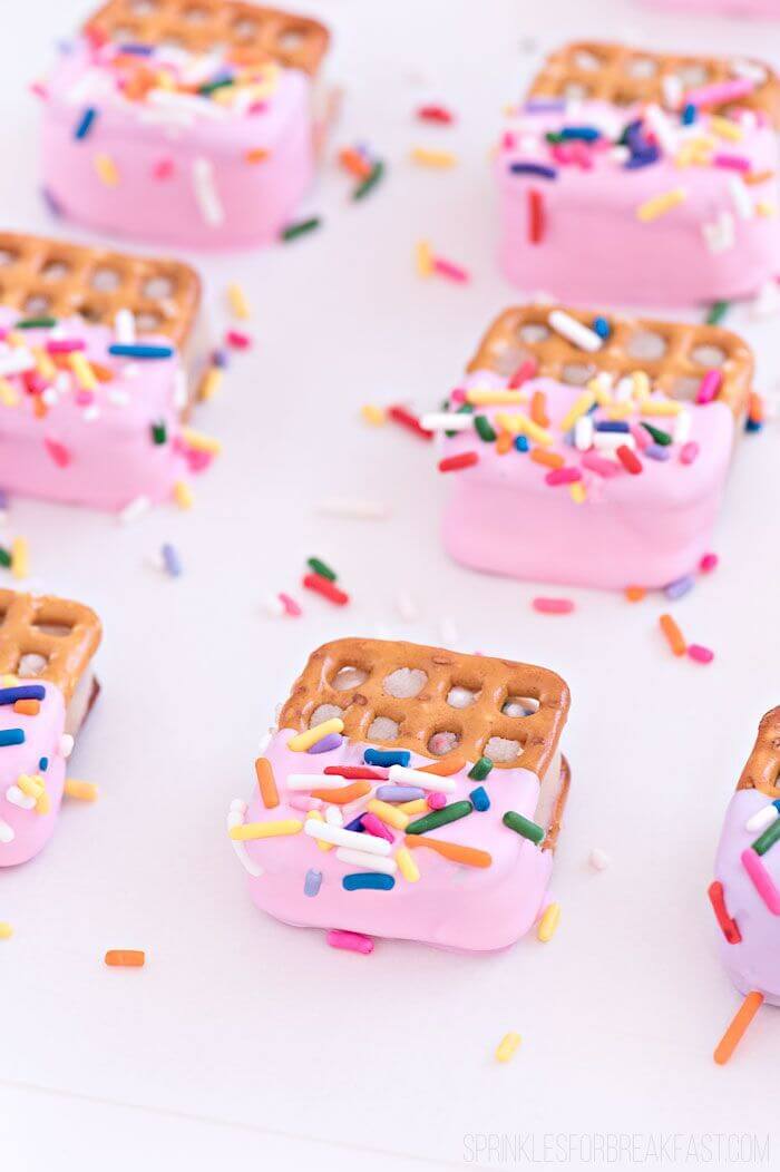 Do It Yourself Cookie Dough Pretzel Bites
