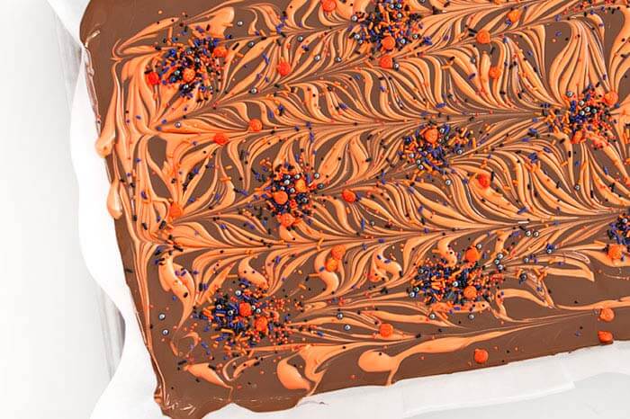 Decorated Chocolate Bark Recipe