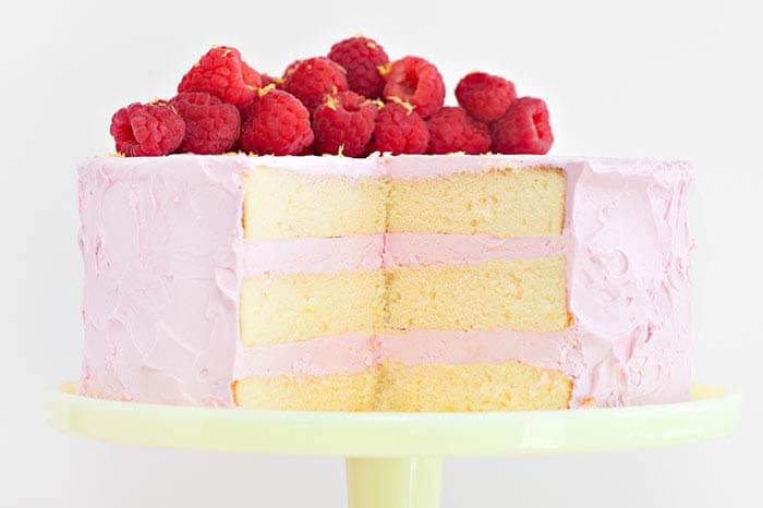 Lemon Cake with Meringue Frosting