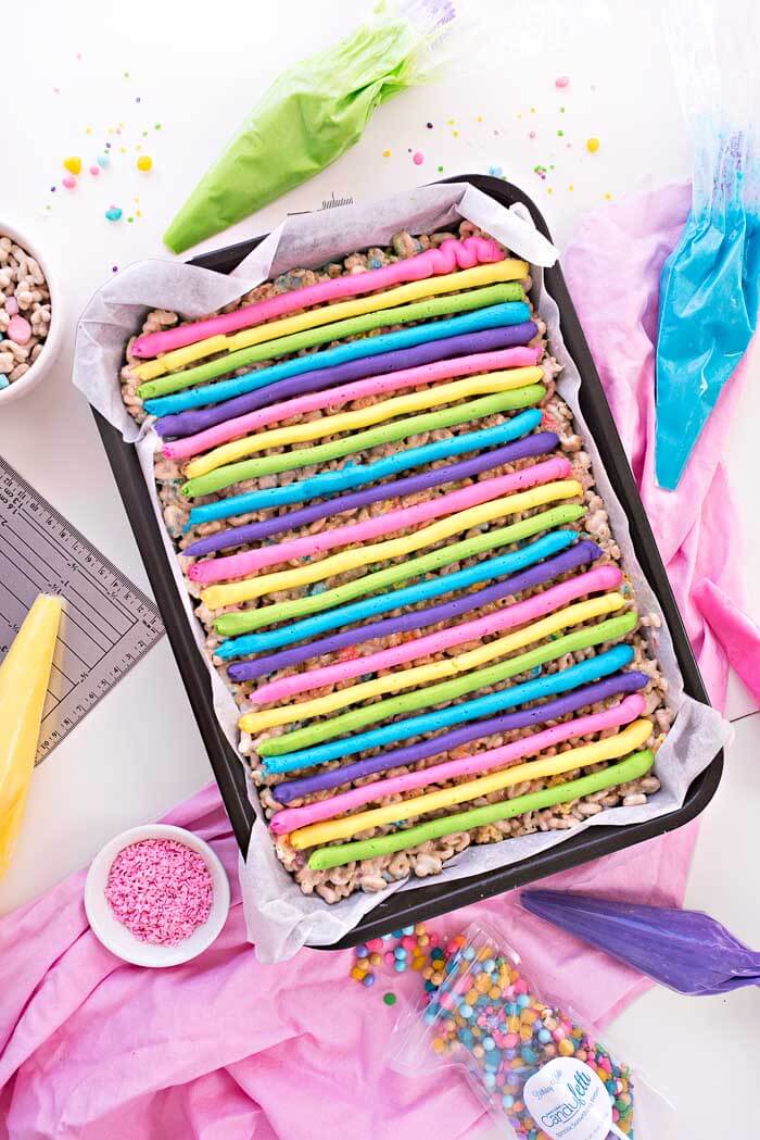 Magical Rainbow Bars | Sprinkles For Breakfast