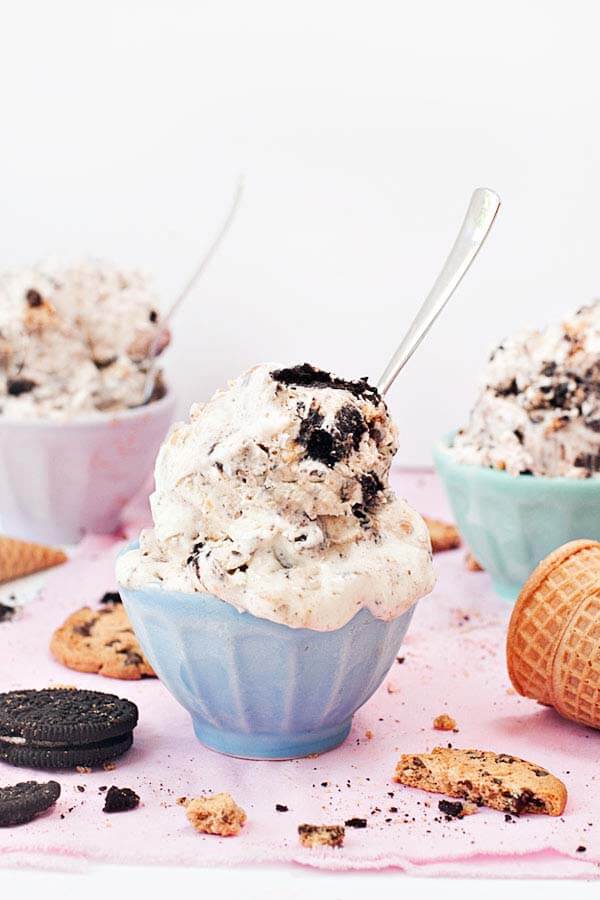 No Bake Desserts - Cookies Ice Cream