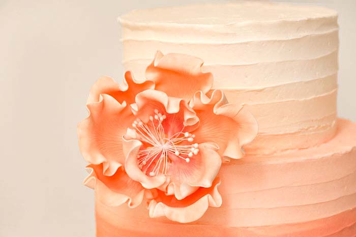 Peach Ombrè | Sprinkles For Breakfast