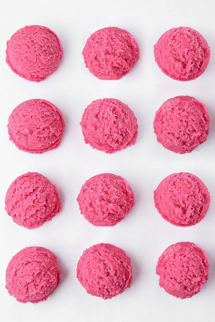 Pink Velvet Sugar Cookies | Sprinkles For Breakfast