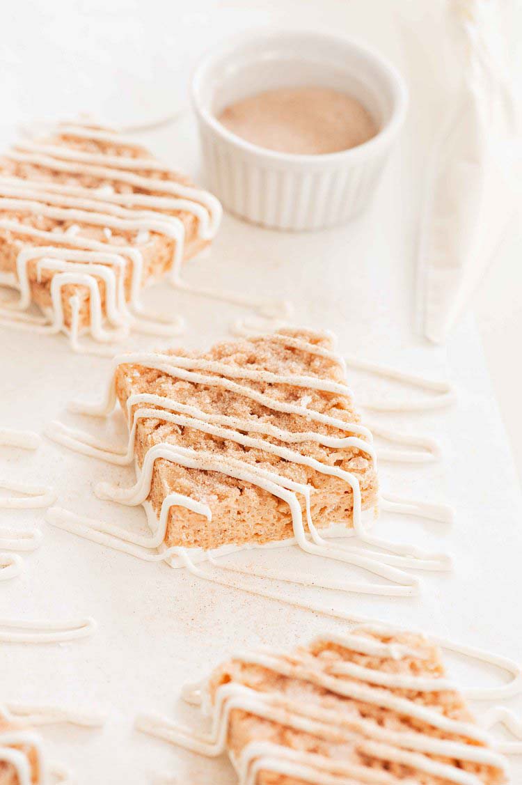 October Desserts - Pumpkin Spice Rice Krispy Treats