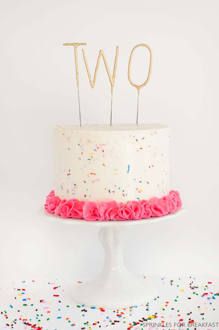 How to Bake A Birthday Cake