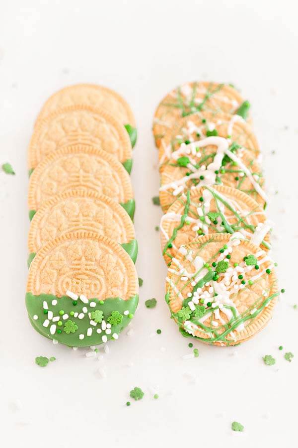 St. Patrick's Day Desserts with Oreos 