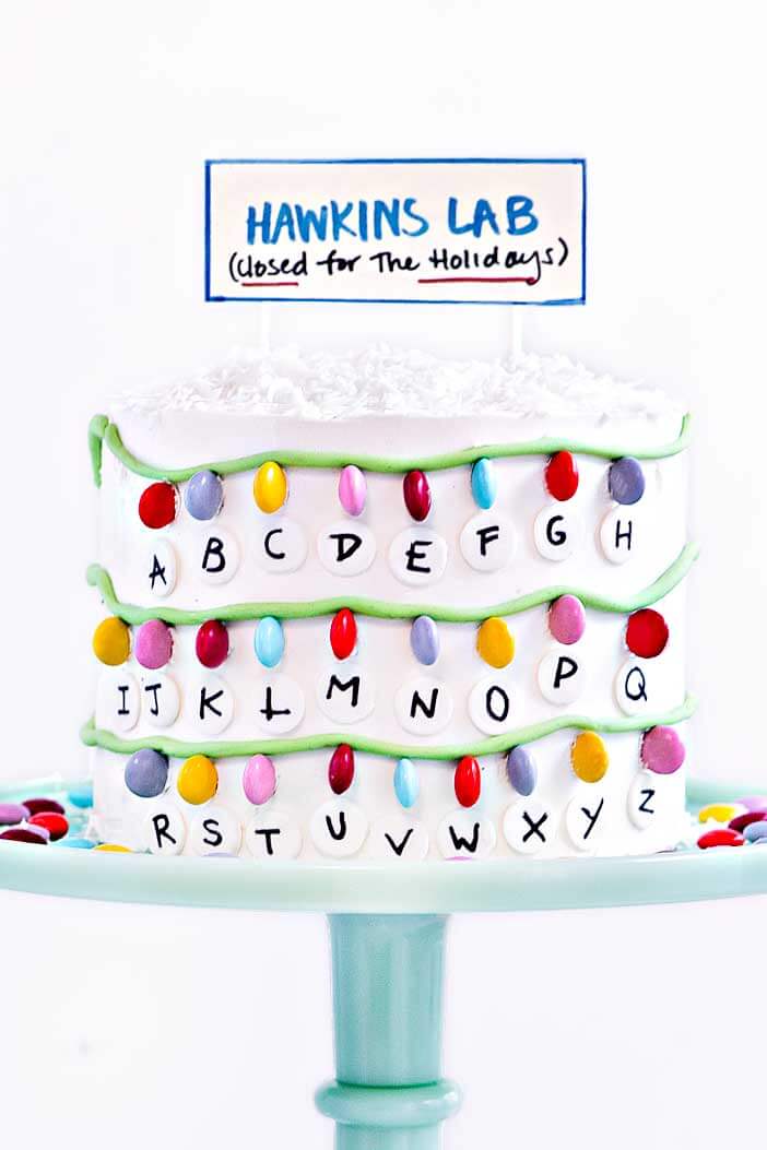Stranger Things Cake | Sprinkles For Breakfast