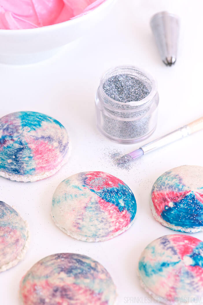 Unicorn Macarons | Sprinkles For Breakfast