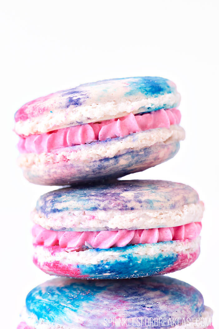 Unicorn Macarons | Sprinkles For Breakfast