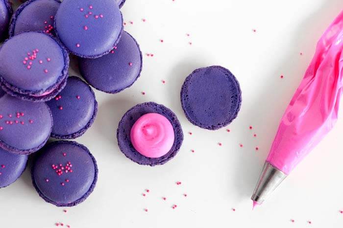 Quick and Easy Vanilla Macarons